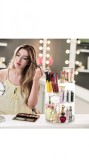 Cumpara ieftin Organizator de produse cosmetice si ingrijire personala, rotativ 360 grade,