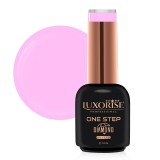 Cumpara ieftin Oja Semipermanenta One Step Diamond Dazzle Pink 10ml, LUXORISE