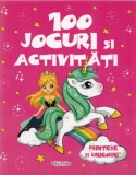 Cumpara ieftin 100 jocuri si activitati. Printese si unicorni/***, erc press