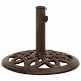 Cumpara ieftin Suport de umbrela, bronz, 40x40x32 cm, fonta