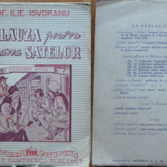 Prof. Ilie Isvoranu , Calauza pentru ridicarea satelor , Roman , 1940 , editia 1