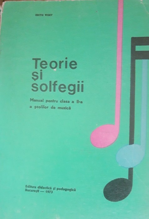 Teorie si solfegii - Edith Visky