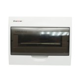 Tablou de sigurante aplicat 12 module IP40 cu capac transparent Breckner