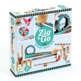 Set de constructie trasee Zig &amp; Go Roll 28 piese, Djeco