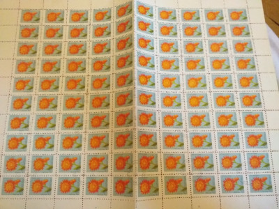 Coală &amp;icirc;ntreagă Vietnam, 100 timbre foto