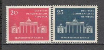 D.D.R.1958 Redeschiderea Portii Brandenburg SD.59 foto