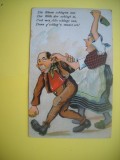 HOPCT 510 G IMAGINE CASNICA ...!!!- IN 1920 AUSTRIA -CARICATURA VECHE-EUROPA --CIRCULATA
