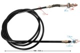 Cablu frana spate scuter GY6, lungime 210cm Cod Produs: MX_NEW LHASKRZ1HTJOY210