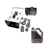 Set Mașină de fum profesionala si lichid fum 4.5 l, IdeallStore&reg;, telecomanda, 1500 w