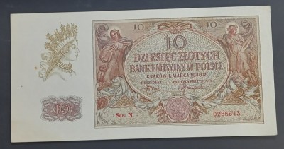Polonia, 10 Zlotych 1940. foto