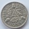 Anglia 3 pence 1933 argint