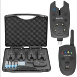 Set avertizoare wireless Baracuda HX-4000A + receptor, 4 bucati, negru