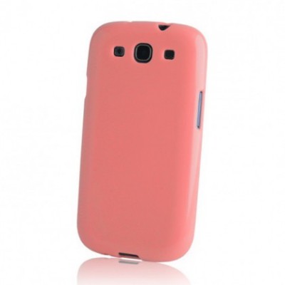 Husa Capac Silicon TPU HTC 816 Roz foto