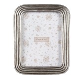 Cumpara ieftin Rama foto perete / masa polirasina argintie 15x2x20 cm, 10x15 cm