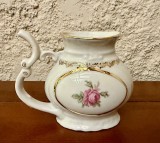 CANA PENTRU APA, DIN PORTELAN FIN- MARCAJ HAAS &amp; CZJZEK - MADE IN CZECHOSLOVAKIA H11cm