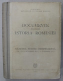 DOCUMENTE PRIVIND ISTORIA ROMANIEI , RAZBOIUL DE INDEPENDENTA , VOLUMUL VII ( 16 OCTOMBRIE 1877 - 30 NOIEMBRIE 1877 ) , de V. CHERESTESIU ...MIHAIL RO