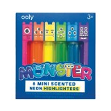 Cumpara ieftin Mini carioci parfumate - Monstruleti - Set de 6, Ooly