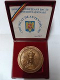 AMS - MEDALIE STEFAN CEL MARE SI SFANT 550 ANI DE LA URCAREA PE TRON, 1457 - 2007, ARHIVELE NATIONALE BACAU 2007, CU CERTIFICAT