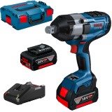 Bosch GDS 18V-1050 H Surubelnita cu impact cu 2 acumulatori Li-Ion, 5Ah, 1050Nm + L-Boxx ProAdvanced PowerfulTools