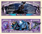 SUA = FANTASY NOTE (TJ6) = CATWOMAN - 2012 - UNC / SERIA COMICS SUPERHEROS