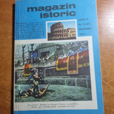 revista magazin istoric decembrie 1970