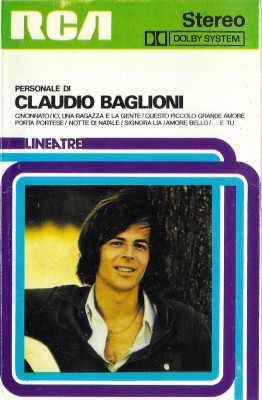 Casetă audio Claudio Baglioni &amp;lrm;&amp;ndash; Personale Di Claudio Baglioni, originală foto
