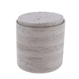 Cumpara ieftin Cutiuță Ovală Polirășină &ndash; Granit 10X8X11 Cm