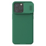 Cumpara ieftin Husa Nillkin compatibila cu iPhone 15 Pro Max, CamShield Pro, TPU, Verde