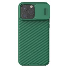 Husa Nillkin compatibila cu iPhone 15 Pro Max, CamShield Pro, TPU, Verde