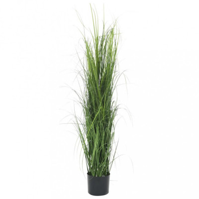 Plantă Iarbă Artificială In Ghiveci Verde 130 cm 280142 foto