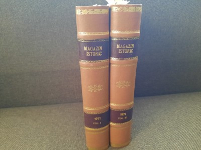 Magazin istoric 1971 12 NUMERE LEGATE DE LUX foto