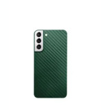 Husa Cover Hard Carbon Fiber pentru Samsung Galaxy A13 4G Verde