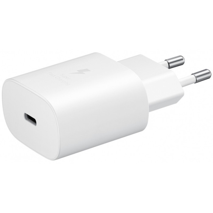 Incarcator Retea USB Samsung Galaxy Note 20 Ultra N985 / Galaxy Note 20 Ultra 5G N986, EP-TA800EBE, Fast Charge, 25W, 1 X USB Tip-C, Alb