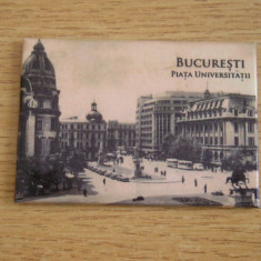 M3 C3 - Magnet frigider - tematica turism - Bucuresti - Romania 3