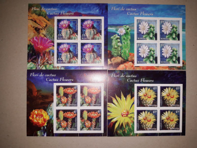 TIMBRE ROMANIA MNH-2017/LP2160 c-FLORI DE CACTUS foto