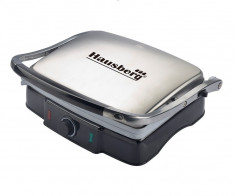 SANDWICH MAKER &amp;amp; GRILL HAUSBERG HB-533 foto