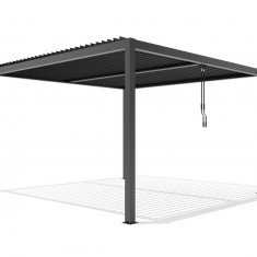 Pergola X Bioclimatica, Pavilion 3x4x2.5metri , Premium, Aluminiu