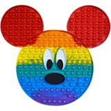 Jucarie antistres, Pop It forma Mickey Mouse multicolor
