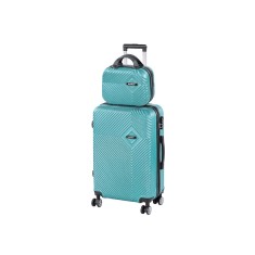 TraveLux Pro IV set valiză cu role albastru lagună