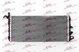 Radiator racire Porsche 718 2016-; motor 2.0 T, 2.5 T, partea stanga, dimensiuni [mm] 490x222x27; 982121254A; SRLine, aftermarket