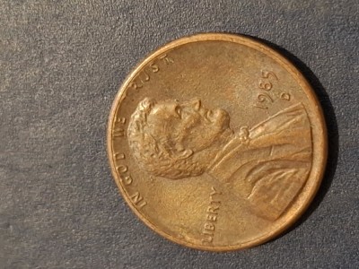 One cent 1985 D foto