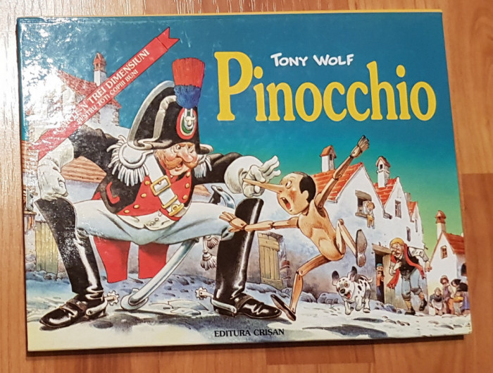 Pinocchio - Tony Wolf. Carte 3D