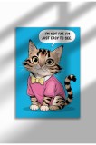 sarcasm_08|Poster cu citat sarcastic cu animale amuzante, imprimare digitală pe p&acirc;nză, artă murală fără ramă | A4 (21 x 29.7 cm) - sarcasm_08