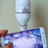 Cameră de Securitate Inteligentă cu Vizualizare Panoramică 360&deg;