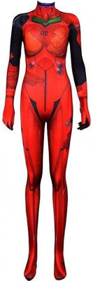 Pentru Cosplay Neon Genesis Evangelion Costum Cosplay &amp;ndash; Asuka Rei Super-erou țin foto