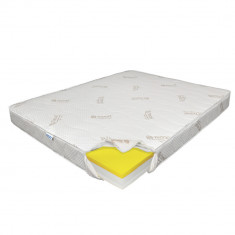 Saltea de Pat Ortopedica, Tencel Air Hybrid 3+12+3, Doua Fete, 100x200