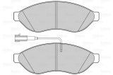 VALEO 302263 FIRST set placute frana,frana disc