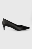 MICHAEL Michael Kors stilettos de piele Alina culoarea negru, 40R3ALMP1L