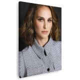 Tablou Natalie Portman actrita 1977 Tablou canvas pe panza CU RAMA 20x30 cm