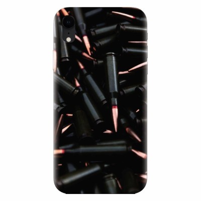 Husa silicon pentru Apple Iphone XR, Ammunition Bullets foto